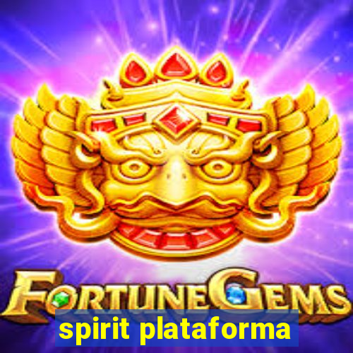 spirit plataforma